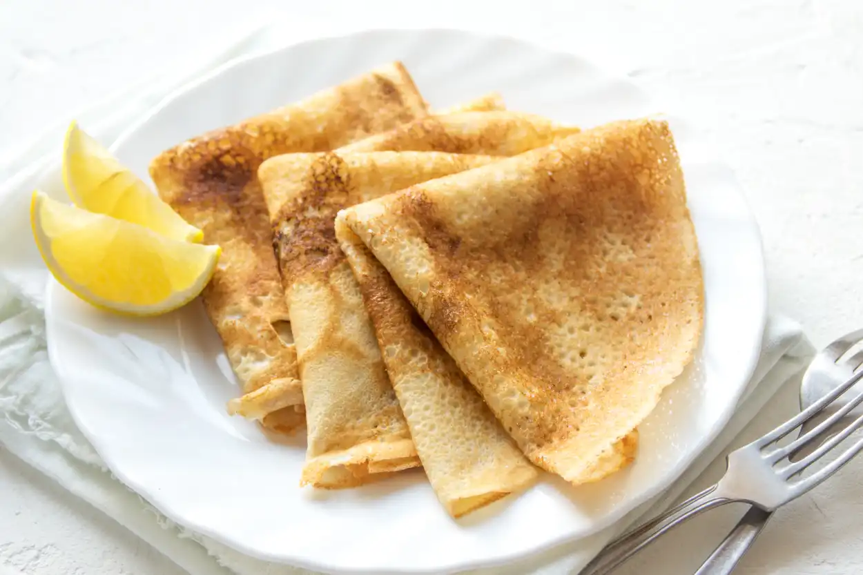 crêpes moelleuses et légères au Thermomix