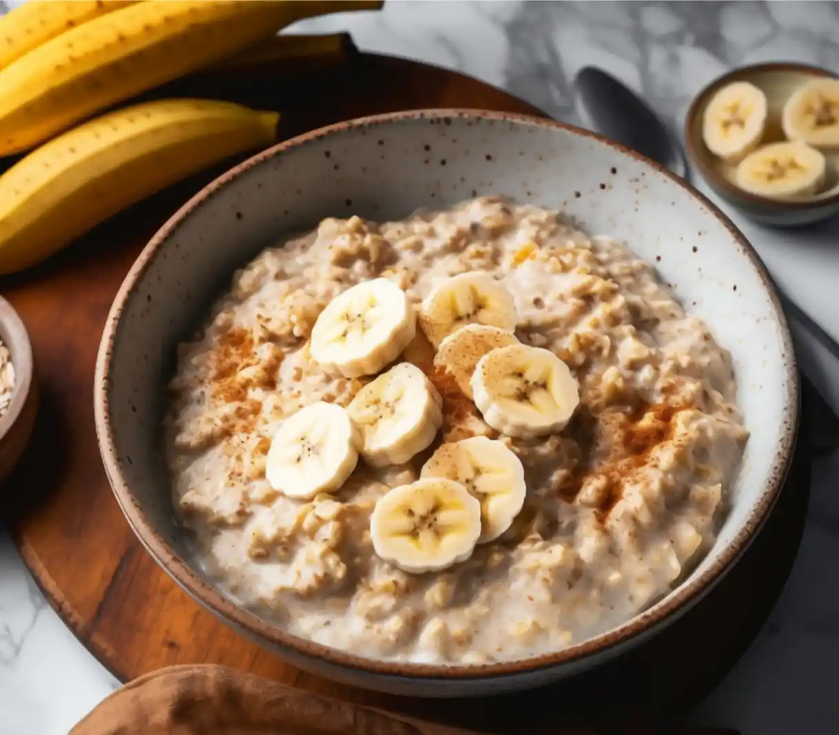 Gruau crémeux aux bananes