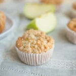 Muffins aux pommes et streusel