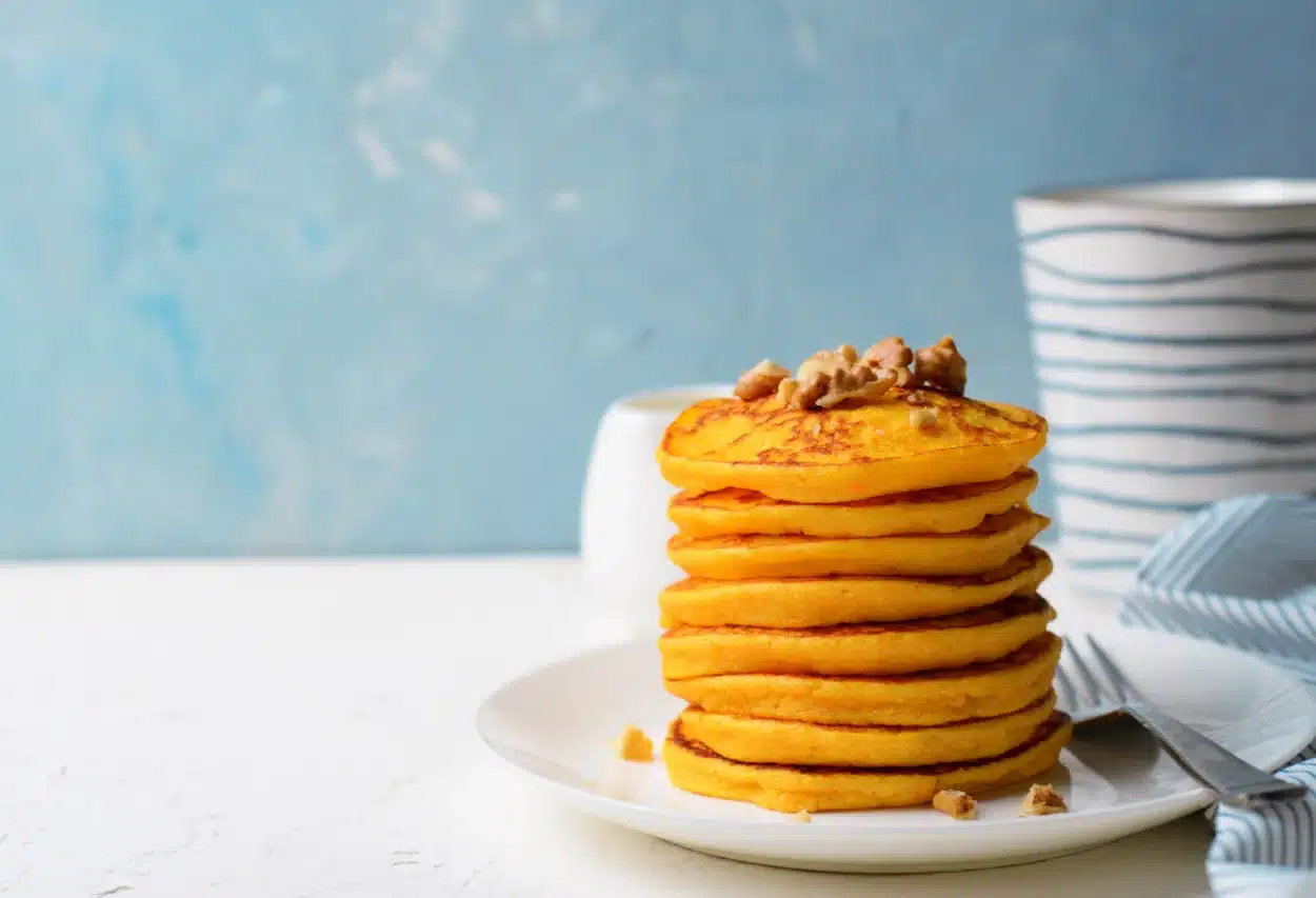 pancakes à la courge butternut