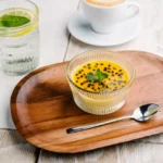 Panna Cotta à la Sauce Mangue et Fruit de la Passion