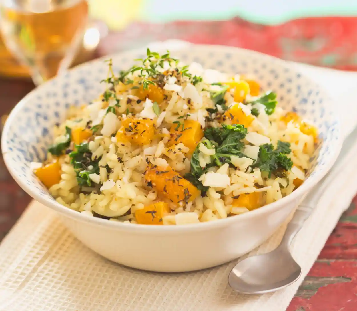 Risotto à la courge butternut