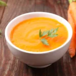 Soupe de carottes onctueuse