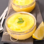 Crème au citron dessert