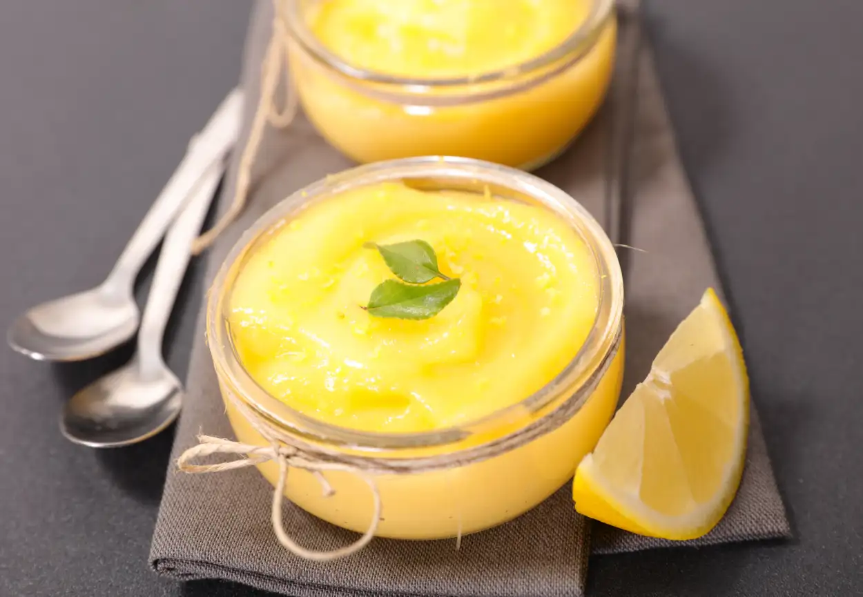 Crème au citron dessert