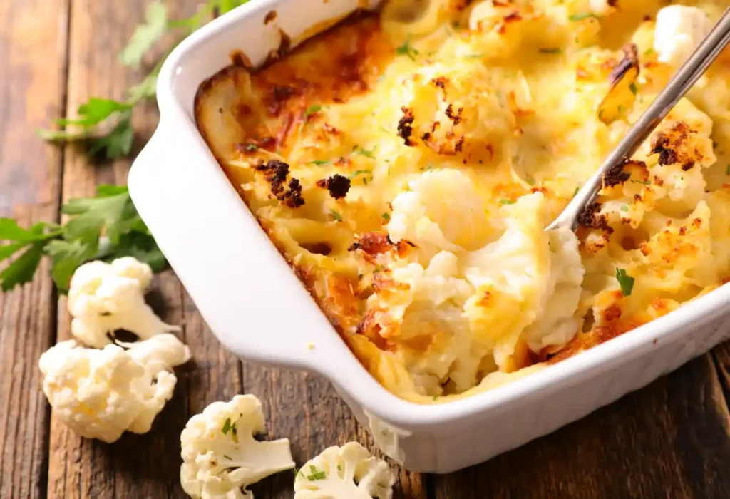 gratin de chou-fleur au four