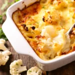 gratin de chou-fleur au four