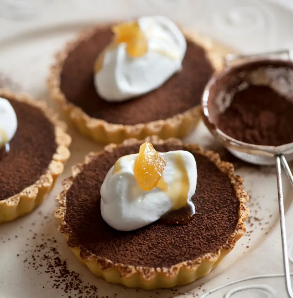 tartelettes croustillantes au chocolat