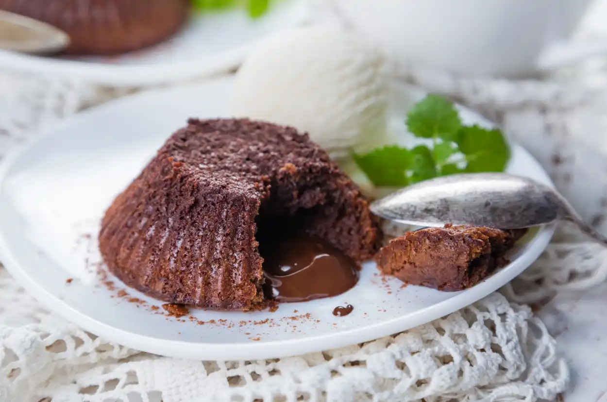 Gâteau au Chocolat au Cœur Fondant