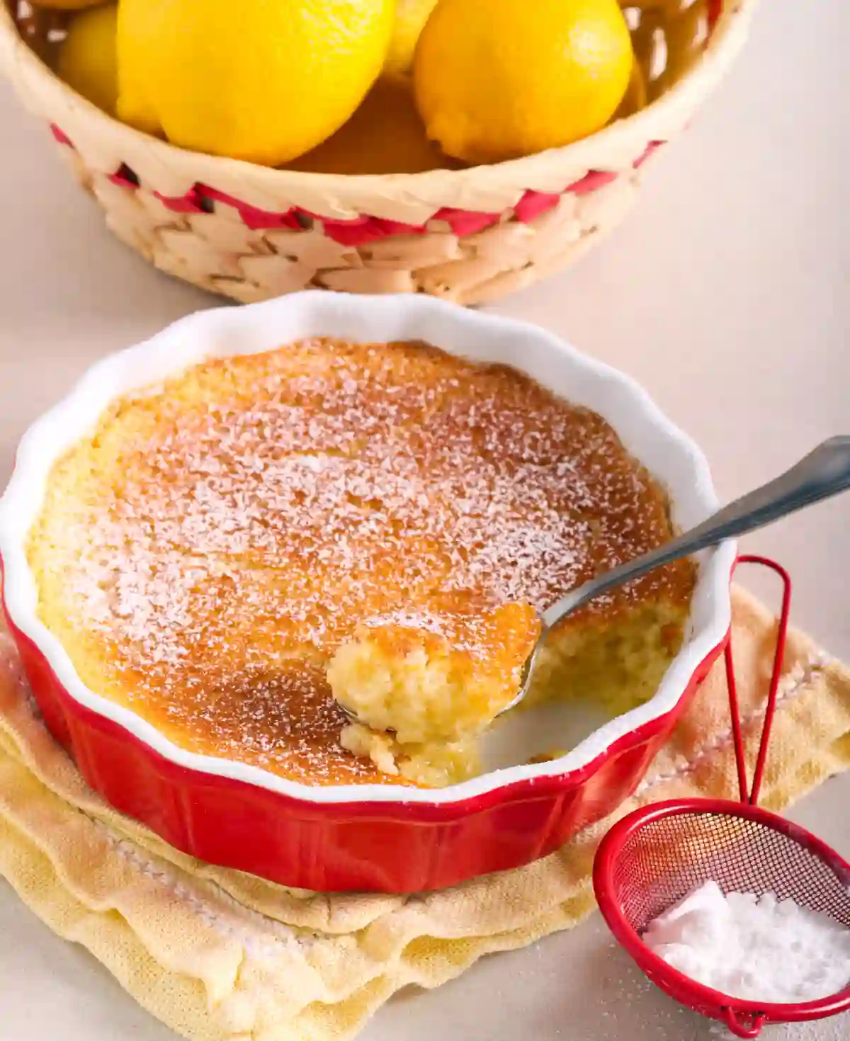 Gâteau moelleux au citron grand-mère