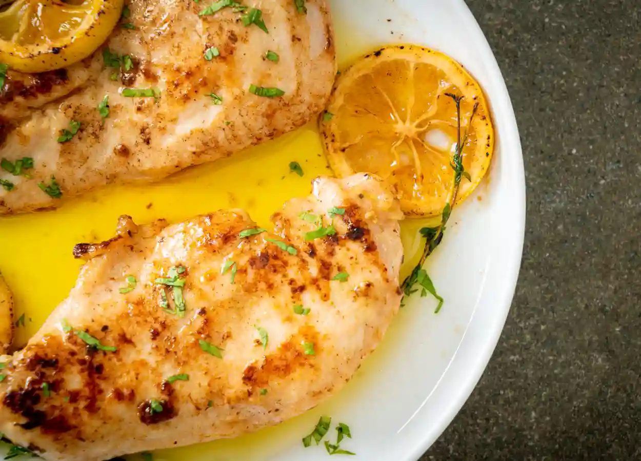 Poulet au citron et aux herbes