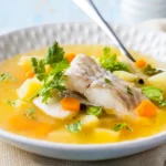 Soupe de Légumes au Poisson